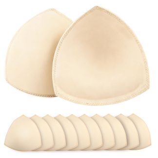 6 Pairs Bra Pads Inserts, Sports Bra Pads Inserts, Multiple Size Options