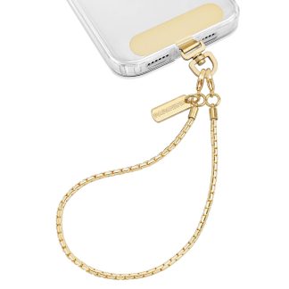 Dadanism Phone Wrist Strap Metal Phone Chain Wristlet Strap, Gold