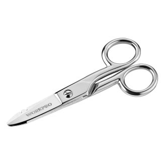 WORKPRO Electrician Scissors, 5-1/5 Inch Electrical Scissors with Stripping