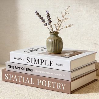 3Pcs Decorative Books, Fake Books for Coffee Table Decor Home Decor