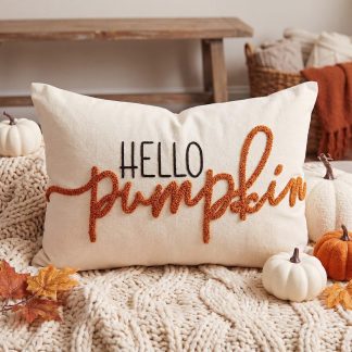 Boao Fall Pumpkin Pillow Covers 12x20 Autumn Hello Pumpkin Lumbar Case