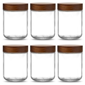 Danmu 16 oz Overnight Oats Containers with Lids,Mason Jars with Lids 4 Pack